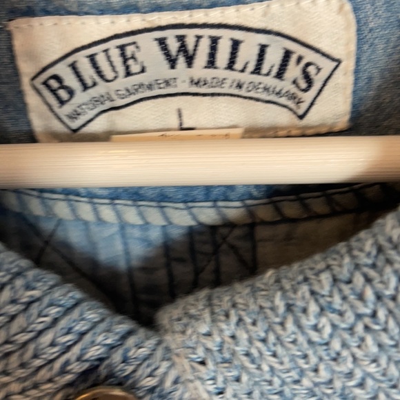 Blue Willi’s Organic Cotton Shawl Collar Sweater - Picture 9 of 9